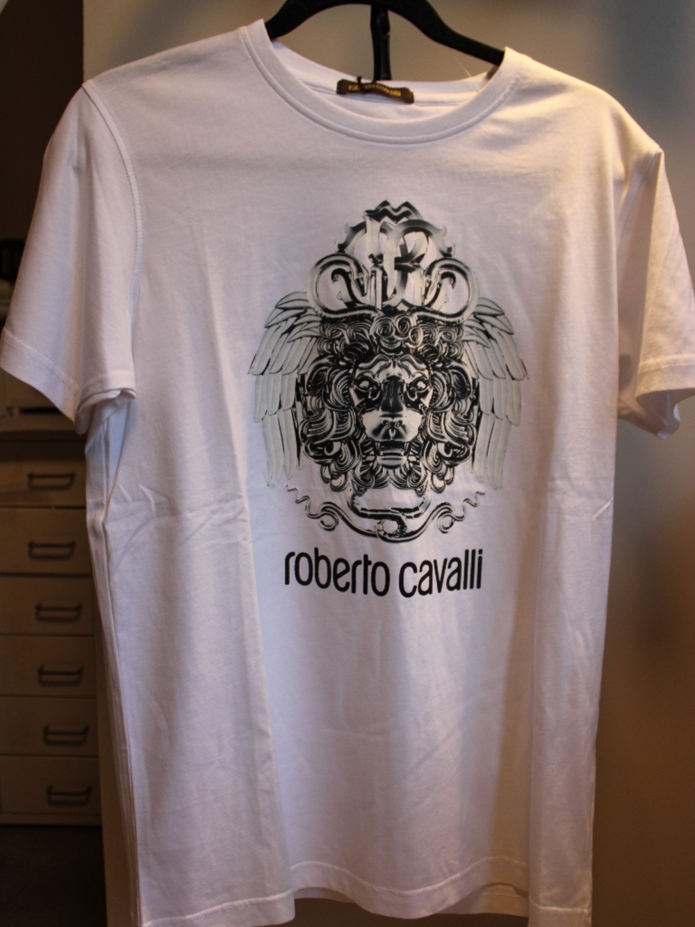 Roberto Cavalli T-shirt White Size M New with Tags